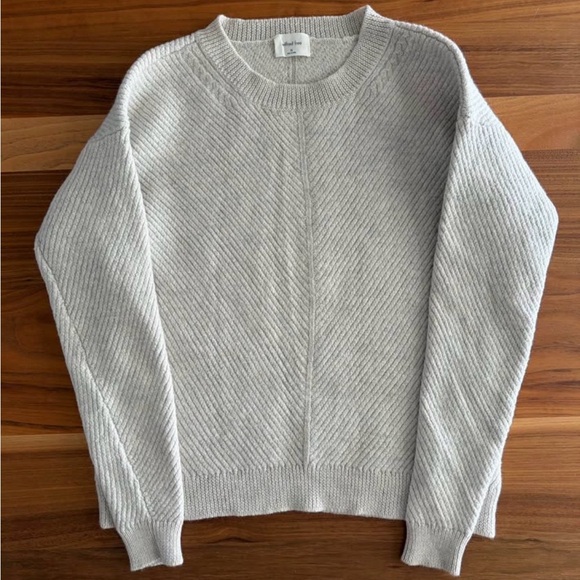 Wilfred Sweaters - Wilfred Free Isabelli Merino Wool Gray Sweater